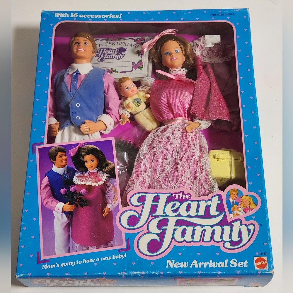 🌌 1985 The Heart Family - New Arrival Set Vintage Doll 31